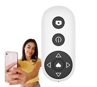 Ɓluetooтh Finger Scrołler Remote Control - Hands-Free Scroll Ring For Social Media, Video Playback, And Long Range Remote