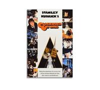 LUEXUHEY Canvas Wall Art Prints A Clockwork Orange Movie Poster for Living Room Bedroom Modern Home Wall Decor Gift 24x36inch(60x90cm) Unframe-style