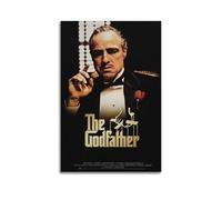 LUEXUHEY Classic Movie The Godfather Poster Canvas Wall Art Prints for Living Room Bedroom Modern Home Wall Decor Gift 24x36inch(60x90cm) Unframe-style