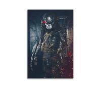LUEXUHEY Movie Predator Poster Canvas Wall Art Prints for Living Room Bedroom Modern Home Wall Decor Gift 24x36inch(60x90cm) Unframe-style