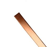 Lufang-Copper sheet 1pc 99% High Purity Copper Strip T2 Cu Copper Bar Metal Plate Industry DIY Experiment Sheet 2 * 10 * 250mm, High quality
