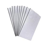 LUFEIS 15 Pcs Car Sound Deadening Mat, Automotive Sound Proofing Material, Sound Dampening Pads, Waterproof Sound Absorbing Mat, Shock Absorbing Sound Insulation Board for Car Trunk, Door, Floor, Roof