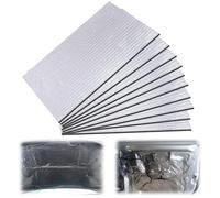 LUFEIS 30 Pcs Car Sound Deadening Mat, Automotive Sound Proofing Material, Sound Dampening Pads, Waterproof Sound Absorbing Mat, Shock Absorbing Sound Insulation Board for Car Trunk, Door, Floor, Roof