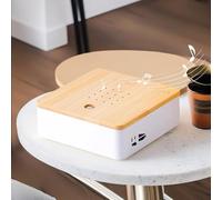 LUFEIS Bird Chirping Soundbox, 12cm Bird Singing Speaker with Motion Sensor, Natural Sound Box, Nature Sounds Recording of Birds Songs for Meditation, Spa, Relaxation & Creating a Soothing Atmosphere