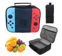 LUFEIS Boys Lunch Box, Kids Game Lunch Bag, Insulated Kids Lunchbox with Handle for School, Reusable Meal Prep Bag with 3D Gaming Controller Design, Game Lunchbox for Games Lovers and Collectors