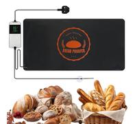 LUFEIS Bread Proofer Warming Mat, Adjustable Temperature Dough Starter Mat with Timer, Dough Proofer for Making Bread, Fermentation Heating Pad for Sourdough, Yogurt, Wine, Seeds (27 x 53cm)