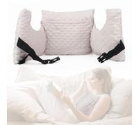 LUFEIS Mastectomy Pillow, Post Surgery Pillow for Car, Breast Pillows for Reduction & Augmentation Patients, After Breast Cancer Surgery & After Heart Surgery, Recovery Seatbelt Protection