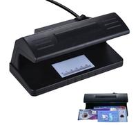 LUFEIS Note Checker, Counterfeit Money Detector with UK Plug, UV Light Money Checker for Shops Hotels Restaurants, Easily Spots Fakes on All Currencies, Credit Cards, IDs, Certificates and More