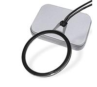 LUFF Necklace Reading Glasses Men Women, Pendant Portable Anti-loss Reader | Hanging Neck&Handheld Use| Compact Folding Lightweight Convenient| HD Wider Vision Comfort|Adjustable Lanyard |With Hard Case