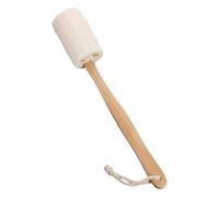 Luffa Back Brush - Houtborstel Borstel | 14,6 Inch Luffa Back -borstel | Huidschilborstel | Shower Rugborstel Slijtage Weerstand -Stropige Afpellen Van Luffa Met Een Lange Houten Handgreep Voor Oudere