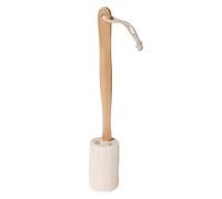 Luffa-Rückenbürste, Luffa-Rückenbürste Für Die Dusche - Körperbürste - Duschrückenbürste, Natürliches Peeling Aus Luffa Mit Langem Holzgriff Für Ältere Menschen