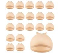 LUFFLOK Wig Cap 20 PCS Invisible Breathable Wig Caps for Women and Men, Stretchy One Size Nylon Hair Nets for All Hair-Types Hair-Styles Fits All Ultra Thin Wigs Caps Hold Wig