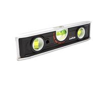 Lufkin LTLA1100-02 Aluminum Torpedo Level 9" with Embedded Magnets Built into The Aluminum Housing in Order to Prevent Peeling or Falling Out