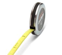 Lufkin W606PD Executive Diameter Pocket Tape Measure, 6' x 1/4" for Measuring Diameters in Inches, with Chrome Housing
