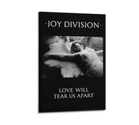 LUFPOTH Joy Division Music Poster Canvas Wall Art Decor Living Room Modern Family Bedroom 16x24inch(40x60cm) Frame-style