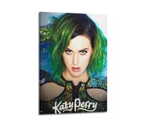 LUFPOTH Katy Perry Singer Poster Canvas Wall Art Decor Living Room Modern Family Bedroom 16x24inch(40x60cm) Frame-style