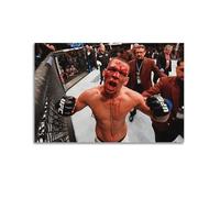 LUFPOTH Nate Diaz Canvas Wall Art Decor Living Room Modern Family Bedroom 12x18inch(30x45cm) Unframe-style