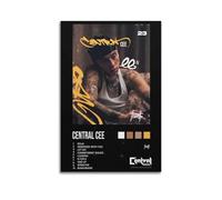 LUFPOTH Rapper Central Cee 1 Canvas Wall Art Decor Living Room Modern Family Bedroom 16x24inch(40x60cm) Unframe-style