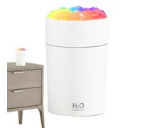 Luftbefeuchter Für Schlafzimmer - Cool Mist Luftbefeuc.hter - Tragbarer Ultraschall-Aromatherapie | 6cm 220ml Pp Mini Diffuser Mit Licht Leise 2w 55ml H Für Auto Büro Zuhause Oder Entspannungsschlaf