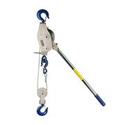 Lug-All 4000-20 Medium Frame Cable Ratchet Winch Pulley Hoist, 2 ton Capacity, 10' / 20' Lifting Height by Lug-All