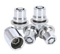 Lug Bolts Compatible With Lexus For ES330 04-06 For ES350 07-23 Car Wheel Studs 4 Nuts 1 Key 33MM M12x1.5 Wheel Lock Nut Set Hub For Bolt