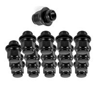 Lug Bolts Compatible With Mitsubishi Car Wheel Hub Bolts Lug Nuts Accessories M12x1.5 13/16" 21mm Hex 1.46x1.18 Inch 20pcs