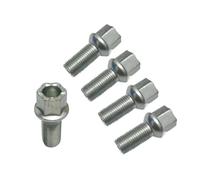 Lug Bolts Compatible With VW For Rabbit For Tiguan Locking Wheel Bolts Wheel Bolt Lock Parts Wheel Bolt Auto Locks Wheel Bolt Auto Wheel Hub Lock Bolt