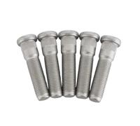 Lug Bolts for Tesla, for Ford, M14x1.5 Extra Long Wheel Hub Spline Bolts Screws Spline Diameter 15.8mm Length 65mm