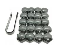 Lug Nut Covers for Civic 2018 Fit CRV Accord Crider Jade Vezel HR-V Odyssey, 20Pcs Car Wheel Nut Cover(19mm black)
