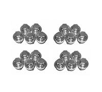 Lug Nut Covers Set - Chrome Smooth Top for 2000-2004 C5 & Z06 Corvette