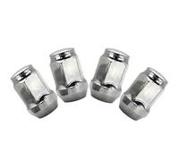 Lug Nuts Compatible with Jaguar For Daimler for XJ 1986-2003 For E-Type 1961-1975 Car 1/2"-20 Steel Wheel Lug Nuts Chrome