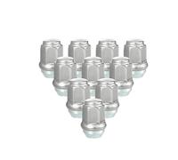 Lug Nuts Compatible with Volvo for 240 1990-1993 Steel Wheel Lug Nuts M12 x 1.25 6036310AA(10pcs)