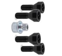 Lug Wheel Studs Kit Car Wheel Bolts Locking Lug Nuts Stud Key Accessories 36136786419 Compatible With BMW For 850i 850CSi 850Ci 750iL 740iL 740i 735iL