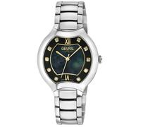 Lugano, Swiss Quartz Watch, White MOP Dial, 316L Stainless Steel, and Sapphire Crystal Gevril Black One Size