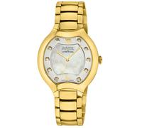 Lugano, Swiss Quartz Watch, White MOP Dial, 316L Stainless Steel, and Sapphire Crystal Gevril Gold One Size