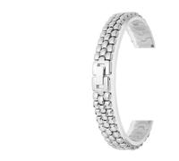 LUGEMA 8-18mm Milanese Strap Accessories Gold Universal Compatible With Any Brand Stainless Steel Metal Watch Band Bracelet(C-Silver,6mm)