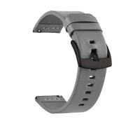 LUGEMA New Genuine Leather Watch Band Strap Quick Release Vintage Bands 18mm/20mm/22mm/24mm Handmade Watchbands(Gray Black,24mm)