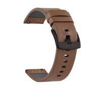 LUGEMA New Genuine Leather Watch Band Strap Quick Release Vintage Bands 18mm/20mm/22mm/24mm Handmade Watchbands(Coffee Black,20mm)