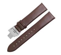LUGEMA Quality Soft Genuine Leather Band For Watch 18mm 20mm 22mm Replacement Strap(Brown C,20mm)
