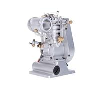 LUGEZ Full Metal Engine Model Kit, MUSA F1-2.7cc Mini Top-Valve Vertical Single-Cylinder Four-Stroke Air-Cooled Internal Combustion Mechanical Craftsmanship Model (RTR Version)
