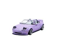 LUgez Scale Diecast Car 1:64 For Mazda MX-5 Eunos Roadster (NA/Miata) Pandem Rocket Bunny Diecast Finished Model Car Collectible Model vehicle