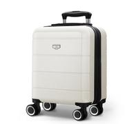LUGG 15 Inch Jetset Lightweight Travel Cabin Bag Carry On Approved Suitcase ABS Shell Protection Water Resistant & Safe Locking System Easyjet Free Under seat Luggage (45x33x20cm)