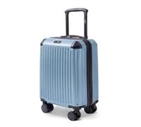 LUGG 15 Inch Sky Rover Lightweight Underseat Cabin Bag - EasyJet Approved Carry-On Suitcase, Durable ABS Hard Shell, 360° Smooth Spinner Wheels, Water-Resistant & Compact Travel Luggage (45x33x20cm)