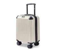 LUGG 15 Inch Sky Rover Lightweight Underseat Cabin Bag - EasyJet Approved Carry-On Suitcase, Durable ABS Hard Shell, 360° Smooth Spinner Wheels, Water-Resistant & Compact Travel Luggage (45x33x20cm)