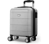 Lugg 15 Inch Skywander Lightweight Underseat Cabin Bag Easyjet Approved 45 X 34 X 20Cm, 24L, Silver