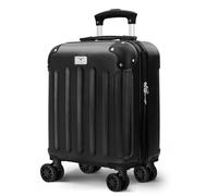 LUGG 15 Inch Skywander Lightweight Underseat Cabin Bag - EasyJet Approved Carry-On Suitcase, Durable ABS Hard Shell, Smooth Double Spinner Wheels, Water-Resistant & Compact Travel Luggage (45x34x20cm)