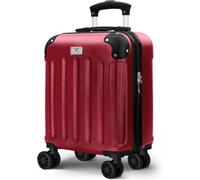 Lugg 15 Inch Skywander Lightweight Underseat Cabin Bag Easyjet Approved Carry On Suitcase, Durable Abs Hard Shell