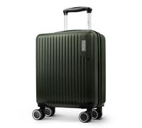 Lugg Vacay 15inch Suitcase, ABS Hard Shell, Water-Resistant (45x20x33cm) in Dark Green | Size: 45 x 20 x 33 cm Lugg Dark Green 45 x 20 x 33 cm