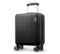 Lugg 15 Inch Vacay Cabin Case, Airline Approved Carry On Suitcase, 45X33X20Cm, Black