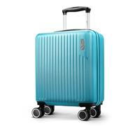 LUGG 15 Inch Vacay Lightweight Travel Cabin Bag Carry On Approved Suitcase ABS Shell Protection Water Resistant & Safe Locking System Easyjet Free Under seat Luggage (45x36x20cm)